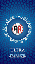 RA ROYAL ARMENIA ULTRA GROUND COFFEE ARABICA & ROBUSTA logo