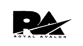 RA ROYAL AVALON logo