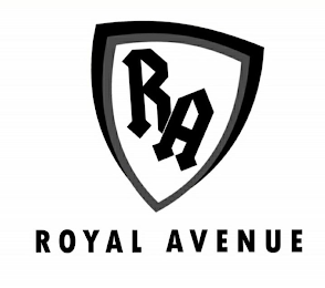 RA ROYAL AVENUE logo
