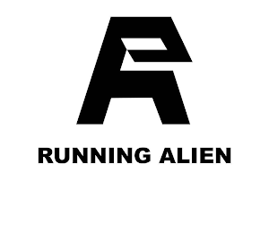 RA RUNNING ALIEN logo