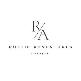 R/A RUSTIC ADVENTURES TRADING CO. logo