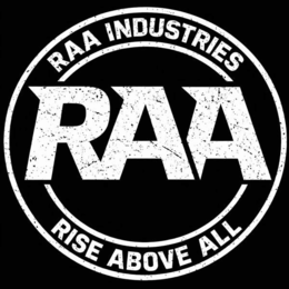 RAA INDUSTRIES RAA RISE ABOVE ALL logo