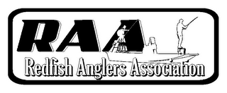 RAA REDFISH ANGLERS ASSOCIATION logo