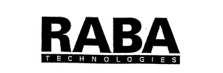 RABA TECHNOLOGIES logo
