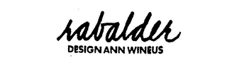 RABALDER DESIGN ANN WINEUS logo