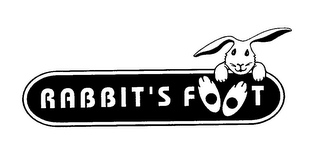 RABBIT'S FOOT logo
