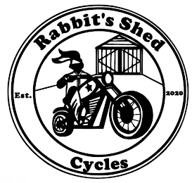RABBIT'S SHED CYCLES EST. 2020 logo