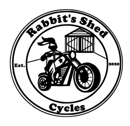 RABBIT'S SHED CYCLES EST. 2020 logo