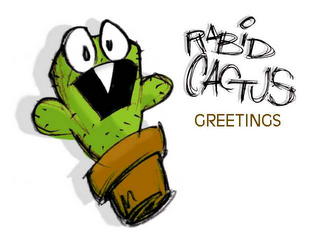 RABID CACTUS GREETINGS logo
