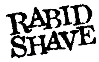 RABID SHAVE logo