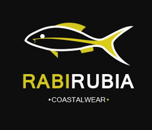 RABIRUBIA · COASTALWEAR · logo