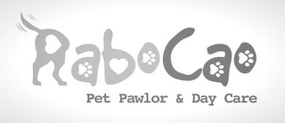 RABOCAO PET PAWLOR & DAY CARE logo