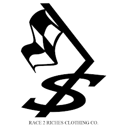 RACE 2 RICHES CLOTHING CO. logo