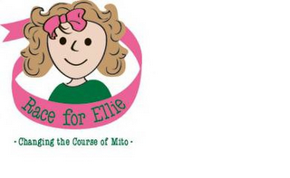 RACE FOR ELLIE · CHANGING THE COURSE OF MITO · logo