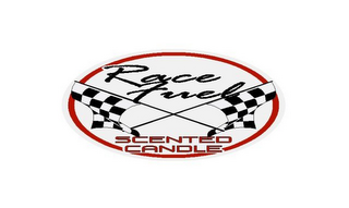 RACE FUEL SCENTED CANDLE logo