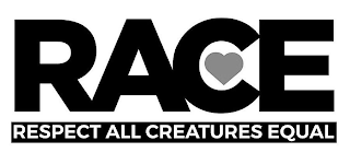RACE RESPECT ALL CREATURES EQUAL logo