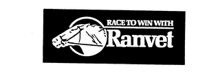RACE TO WIN WITH RANVET logo