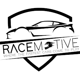 RACEMOTIVE WHERE THE FASTEST CARS COME TO PLAY logo