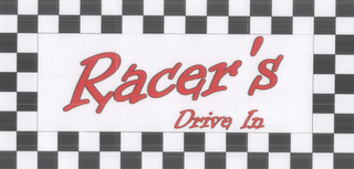 RACER'S GREAT FOOD... FANTASTIC ICECREAM! logo