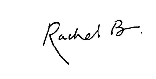 RACHEL B. logo
