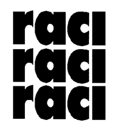 RACI RACI RACI logo