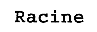 RACINE logo