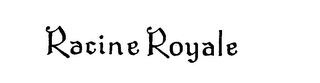 RACINE ROYALE logo