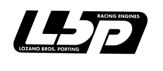 RACING ENGINES LBP LOZANO BROS. PORTING logo