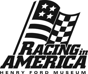 RACING IN AMERICA HENRY FORD MUSEUM logo