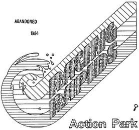 RACING RAPIDS, ACTION PARK logo