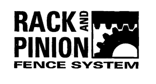 RACK AND PINION FENCE SYSTEM logo