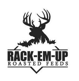 RACK-EM-UP ROASTED FEEDS logo