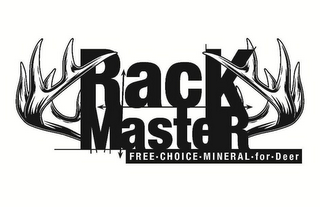 RACK MASTER FREE · CHOICE · MINERAL · FOR · DEER logo