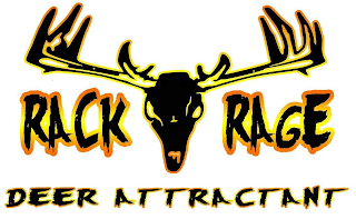 RACK RAGE DEER ATTRACTANT logo