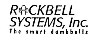 RACKBELL SYSTEMS, INC.  THE SMART DUMBBELLS logo