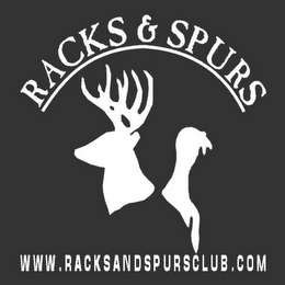 RACKS & SPURS WWW.RACKSANDSPURSCLUB.COM logo