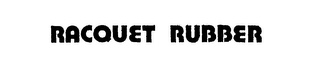 RACQUET RUBBER logo