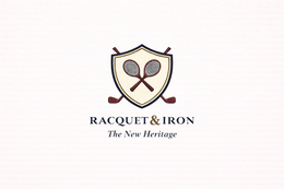 RACQUET&IRON logo