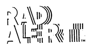 RAD ALERT logo