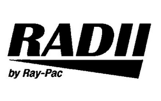 RAD II BY RAY-PAC logo