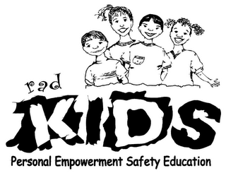RAD KIDS PERSONAL EMPOWERMENT SAFETY EDUCATION logo