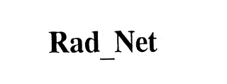 RAD NET logo