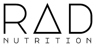 RAD NUTRITION logo