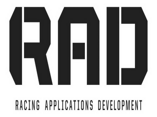 RAD RACING APPLICATIONS DEVELOPMENT logo