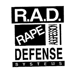 R.A.D. RAPE DEFENSE AGGRESSION SYSTEMS logo