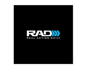 RAD REAL ACTION DAILY logo