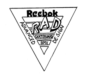 RAD REEBOK ADVANCED DESIGN SKATEBOARD BMX logo