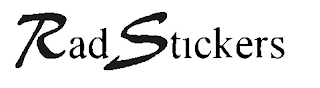 RAD STICKERS logo