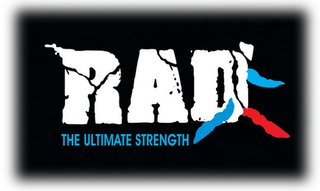 RAD THE ULTIMATE STRENGTH logo