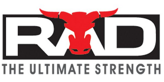 RAD THE ULTIMATE STRENGTH logo